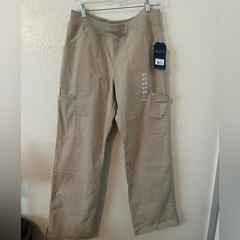 NWT Cherokee Women's khaki-colored scrub pants